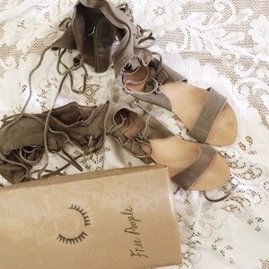 Free people gladiator sandals
